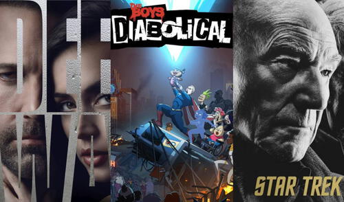 The boys diabolical, Star trek Picard, Aguas profundas, My son y más producciones arribarán en marzo a Amazon Prime Video. Foto: composición LR/ Amazon Prime Video