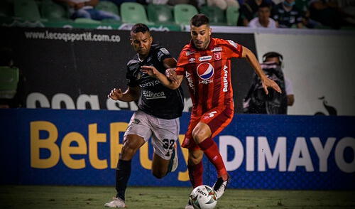América de Cali ante Deportivo Cali por el fútbol colombiano. Foto: composición/ América de Cali twitter