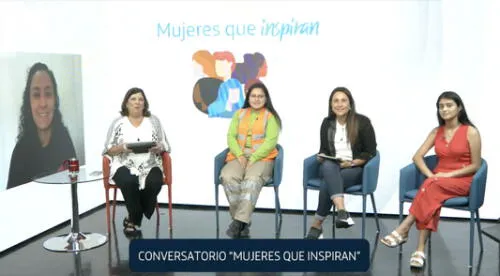 El conversatorio buscó promover la equidad de género. Foto: Movistar El conversatorio buscó promover la equidad de género. Foto: Movistar