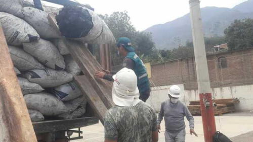 El producto forestal proviene de Ucayali. Foto: Serfor