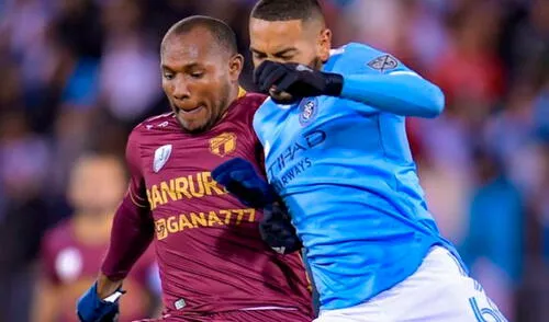 New York City vs. Comunicaciones se jugó en el en el estadio Partt & Whitney por la Concachampions. Foto: Twitter Concacaf Champions League