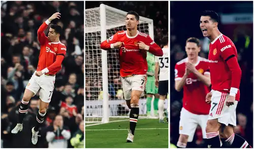 Cristiano suma 49 tripletes en su carrera futbolística. Foto: composición/Manchester United