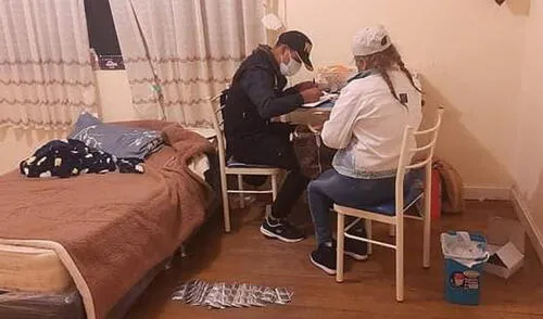 Local era promocionado para ofrecer servicios sexuales. Foto: PNP