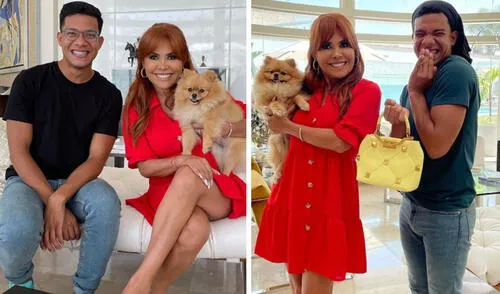 Alvaro Zagal y su 'Mamá Patty' se han ganado el cariño de los peruanos y de Magaly Medina. Foto: Instagram