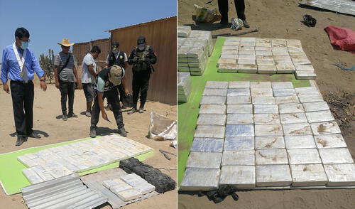 La mercancía ilegal fue trasladada a la División Antidrogas. Foto: Fiscalía Tacna