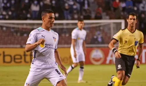 LDU Quito vs. Mushuc Runa se juega en el Rodrigo Paz Delgado. Foto: LDU
