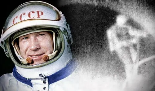 El primer paseo espacial de Leónov será recordado como una de las grandes hazañas del siglo XX, pese a los problemas en el retorno de la misión. Foto: composición LR