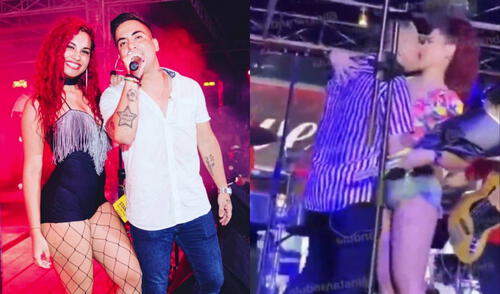 Tommy Portugal y Dayana Córdova siguen adelante con su romance. Foto: composición/ captura Instagram