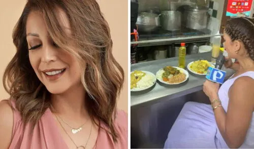 Karla Tarazona disfrutó de un apetecible menú en el mercado de Magdalena. Foto: Instagram