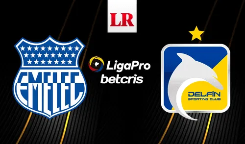Emelec vs. Delfín se juega por la jornada 5 de la LigaPro de Ecuador. Foto: composición GLR