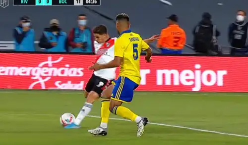 Álvarez es la figura de River Plate. Foto: captura ESPN