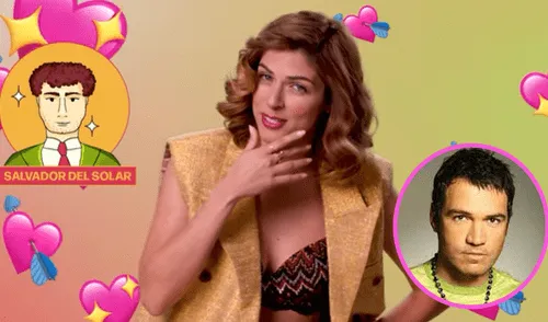 Stephanie Cayo comentó su ilusión con el conocido director de cine Salvador del Solar. Foto: composición/captura YouTube/Facebook Stephanie Cayo comentó su ilusión con el conocido director de cine Salvador del Solar. Foto: composición/captura YouTube/Facebook