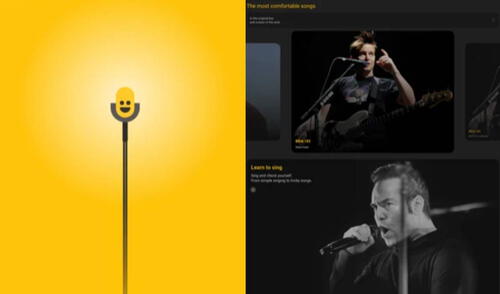 Esta app es capaz de identificar tu rango vocular y te indica qué otros cantantes están en tu categoría. Foto: Vocal Range Esta app es capaz de identificar tu rango vocular y te indica qué otros cantantes están en tu categoría. Foto: Vocal Range