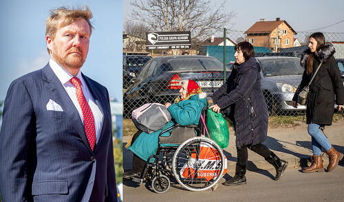 Organismos internacionales han reportado que hay miles de desplazados en Ucrania. Foto: composiciónLR/VanityFair/AFP