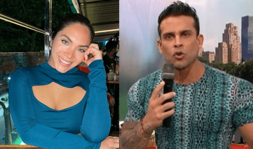 Isabel Acevedo niega haber dejado prendas a Christian Domínguez. Foto: Composición LR / Instagram / América TV.