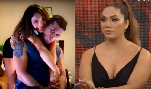 La ganadora de “Reinas del show” comentó que su relación con Christian Domínguez se fue deteriorando porque ambos estaban enfocados en sus propios proyectos. Foto: captura/ATV