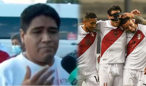 Los hinchas peruanos llegaron a Montevideo desde Argentina y Lima. Foto: composición captura de Movistar/EFE