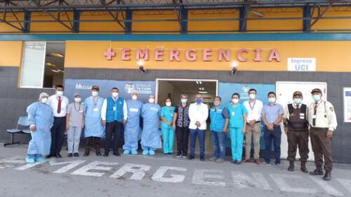 Después de 2 años, se retomó la atención en el servicio de emergencia no COVID-19 en el hospital Luis Heysen. Foto: EsSalud