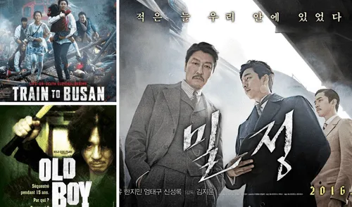 Desde "Estación zombie" hasta "Oldboy", las películas de Corea del Sur siguen llamando la atención del público. Foto composición: FilmAffinity