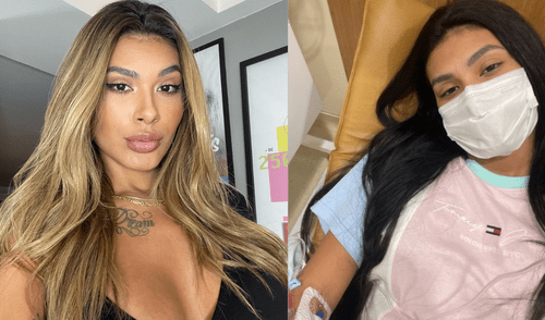 'Pocah' revela por qué se aguantó las flatulencias. Foto: Composición LR / Instagram / Twitter.