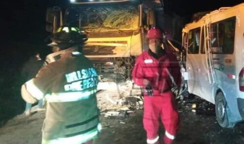 Puno. Siniestro se produjo en la vía Juliaca - Cusco. Foto: Radio Altiva