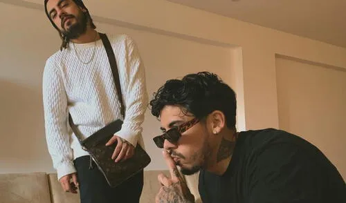 Once & Dre son dos hermanos que apuestan por fusionar varios ritmos acompañados del rap. Foto: Instagram