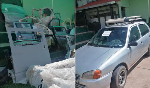 Los detenidos fueron puestos a disposición del Ministerio Público. Foto: PNP Los detenidos fueron puestos a disposición del Ministerio Público. Foto: PNP