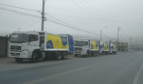 La MPCH afirmó que las compactadoras no se entregaron a causa del paro. En tanto, el regidor Jony Piana afirmó que el plazo venció el 23 de marzo de 2022. Foto: MPCH La MPCH afirmó que las compactadoras no se entregaron a causa del paro. En tanto, el regidor Jony Piana afirmó que el plazo venció el 23 de marzo de 2022. Foto: MPCH