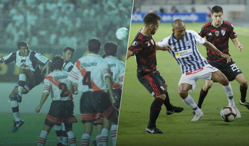 Alianza Lima no ha tenido los mejores resultados cuando ha enfrentado a River Plate en Copa Libertadores. Foto: composición GLR/La República