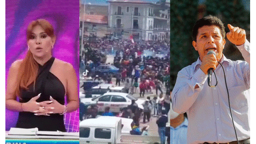 Magaly Medina criticó la delincuencia en medio del paro de transportes. Foto: ATV