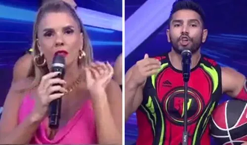 Johanna San Miguel y Rafael Cardozo le pusieron picante a la última edición de "Esto es guerra". Foto: captura de América TV