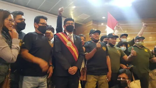 Ceremonia de juramentación se realizó este miércoles. Foto: Alexis Choque/URPI Ceremonia de juramentación se realizó este miércoles. Foto: Alexis Choque/URPI