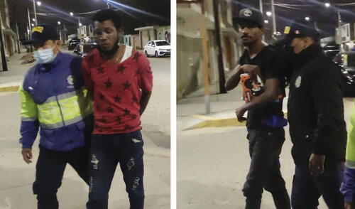 Estas personas fueron puestas a disposición del Ministerio Público. Foto: composición La República/Seguridad Ciudadana Nuevo Chimbote. Estas personas fueron puestas a disposición del Ministerio Público. Foto: composición La República/Seguridad Ciudadana Nuevo Chimbote.