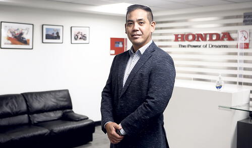 Proyecto. Honda tiene planeado invertir en la apertura de 15 nuevas tiendas durante este año, principalmente en la costa. Foto: Marco Cotrina/ La República