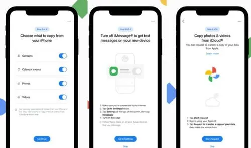 Así luce ‘Switch to Android’. Foto: Google Así luce ‘Switch to Android’. Foto: Google