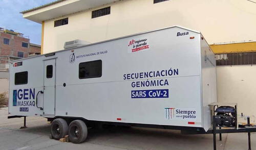 Se tiene proyectado realizar la secuenciación genómica de 48 muestras positivas cada cuatro días. Foto: Diresa