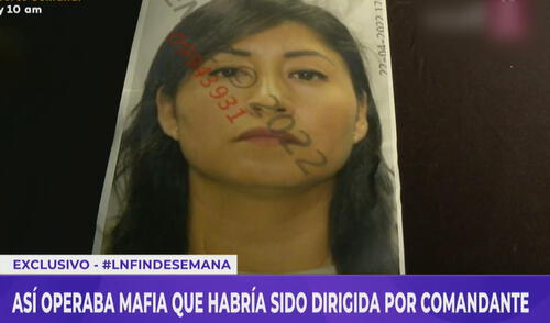 Comandante ya fue enviada a Ica para pasar 10 días de detención preliminar. Foto: captura de Latina Comandante ya fue enviada a Ica para pasar 10 días de detención preliminar. Foto: captura de Latina