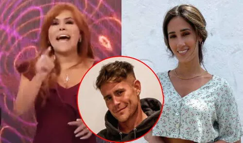 Magaly Medina sorprendida por romance de Tepha Loza y Pancho Rodríguez. Foto: composición/ captura de ATV/ Instagram Magaly Medina sorprendida por romance de Tepha Loza y Pancho Rodríguez. Foto: composición/ captura de ATV/ Instagram