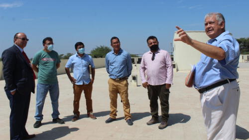 Director de la DDC Lambayeque visitó Museo Nacional Sicán en Ferreñafe. Foto: DDC Lambayeque