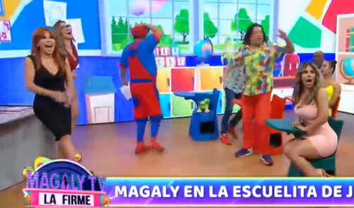 Magaly Medina fue invitada a “JB en ATV”. Foto: captura ATV