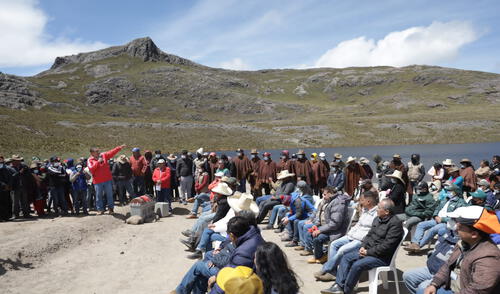 Miles de campesinos se benefician del programa Siembra y Cosecha de Agua. Foto: GRLL
