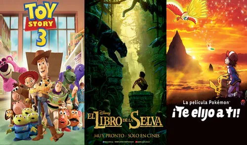 Grandes producciones para los más pequeños de la casa. Foto: composición/La República