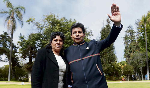 En cuestión. Lilia Paredes y Pedro Castillo realizaron juntos el trabajo de investigación. Foto: Sepres