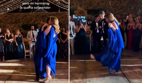 Miles de usuarios quedaron encantados al ver el baile que madre e hijo protagonizaron. Foto: captura de TikTok