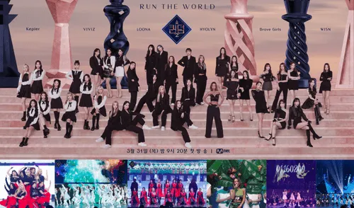 En "Queendom 2" están cantantes de K-pop que demuestran sus habilidades. Foto composición: Mnet.