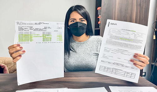 Testimonio. Brenda Crispín vive un drama. Fue retenida y obligada a entregar sus datos. Cuando llegó a casa ya habían sacado dos préstamos a su nombre. Foto: URPI/La República