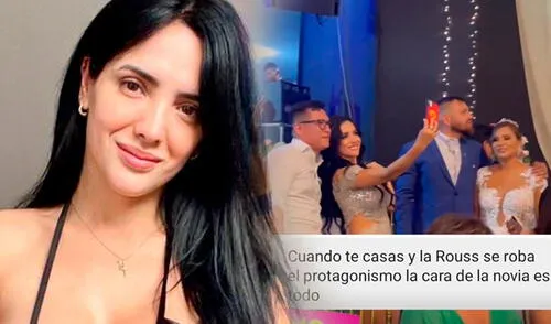 Rosángela Espinoza se roba el protagonismo en una boda. Foto: captura/Instagram/difusión Rosángela Espinoza se roba el protagonismo en una boda. Foto: captura/Instagram/difusión