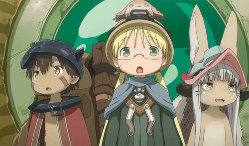 Reg, Riko y Nanachi en la temporada 2 de "Made in Abyss". Foto: Kinema Citrus Reg, Riko y Nanachi en la temporada 2 de "Made in Abyss". Foto: Kinema Citrus