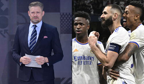 Peter Schmeichel criticó duramente al Real Madrid por su actuación en el Santiago Bernabéu. Foto: composición de AFP