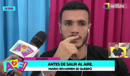 Mario Irivarren hizo mea culpa sobre su relación con Vania Bludau. Foto: captura de Willax Mario Irivarren hizo mea culpa sobre su relación con Vania Bludau. Foto: captura de Willax